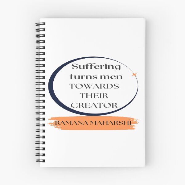 Item preview, Ramana Maharshi spiritual quote designed and sold by Ioana1.