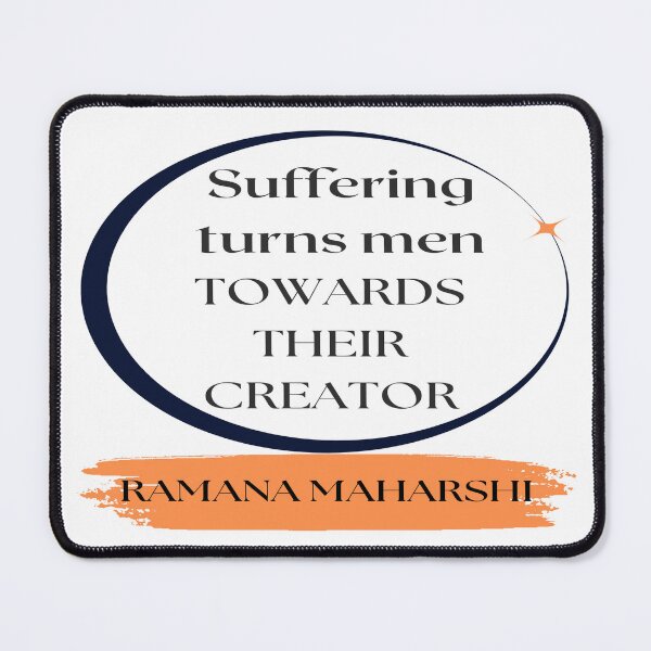 Item preview, Ramana Maharshi spiritual quote designed and sold by Ioana1.