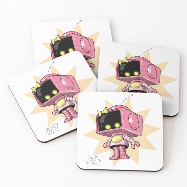 Item preview, Little pink robot  designed and sold by Pittstop.