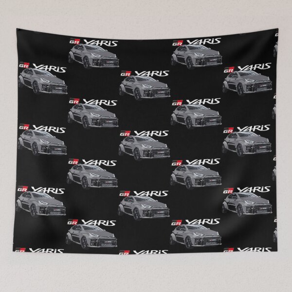 Artikelvorschau, TOYOTA GR YARIS - schwarz entworfen und verkauft von DLCgraphicStore.
