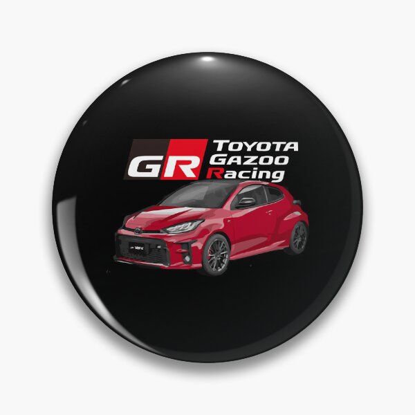 Artikelvorschau, TOYOTA GR YARIS - Gazoo-Rennrot entworfen und verkauft von DLCgraphicStore.
