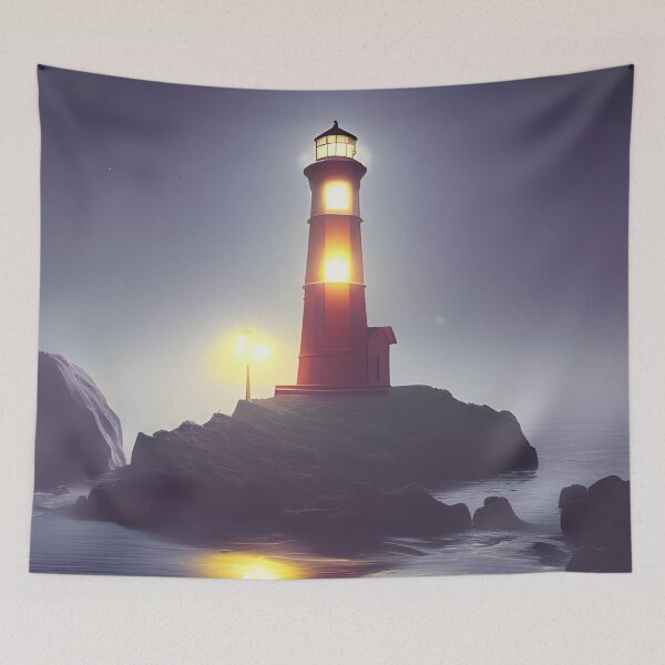 Item preview, Lighthouse at night designed and sold by JM-ESTONIA.