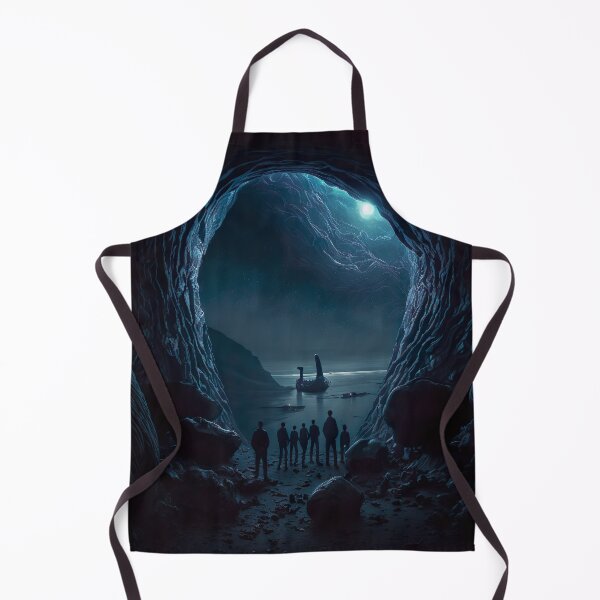 Item preview, Futuristic Scene From A Cave - Aliens Are Coming - Artwork designed and sold by jojolescargot.