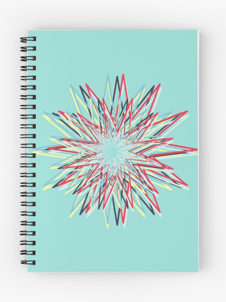 Thumbnail 1 of 3, Journal, firework flower designed and sold by chipsandsalsa.