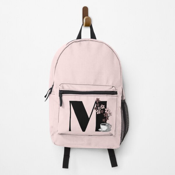 Item preview, Floral Coffee Monogram Letter M designed and sold by Coffee Lifestyle.