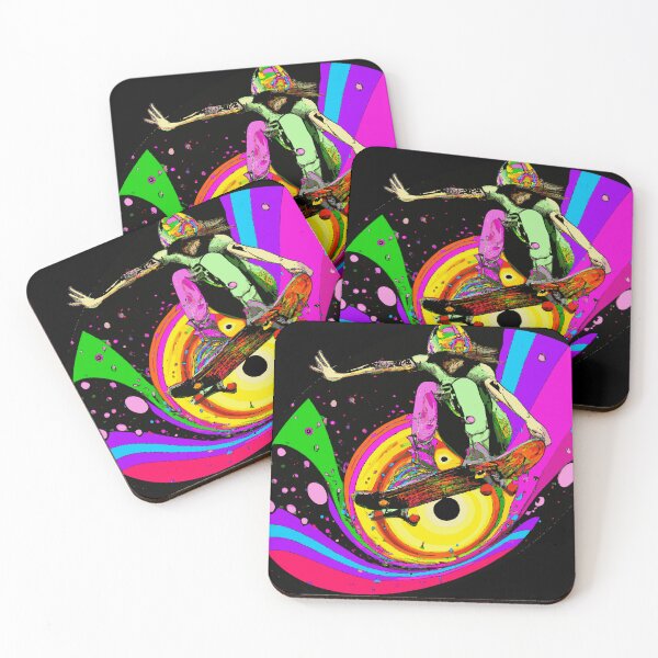 Item preview, Psychedelic Skater - Skateboarding Lovers, fun designed and sold by MTBSkaterLoversTees.