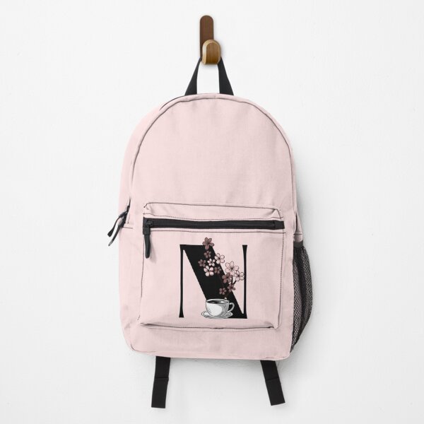 Item preview, Floral Coffee Monogram Letter N designed and sold by Coffee Lifestyle.