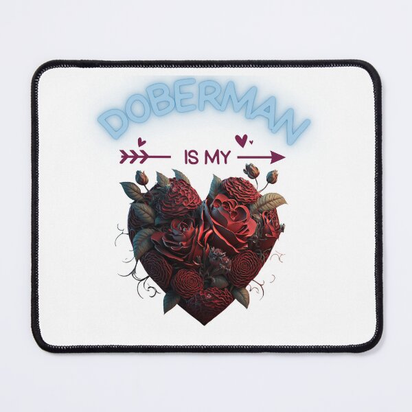 Item preview, Doberman Is My Valentine designed and sold by Itsheartshop.