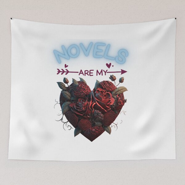 Item preview, Novels Are My Valentine	 designed and sold by Itsheartshop.