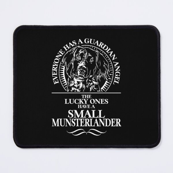 Item preview, Small Munsterlander Guardian Angel Dog Saying designed and sold by dogarts.