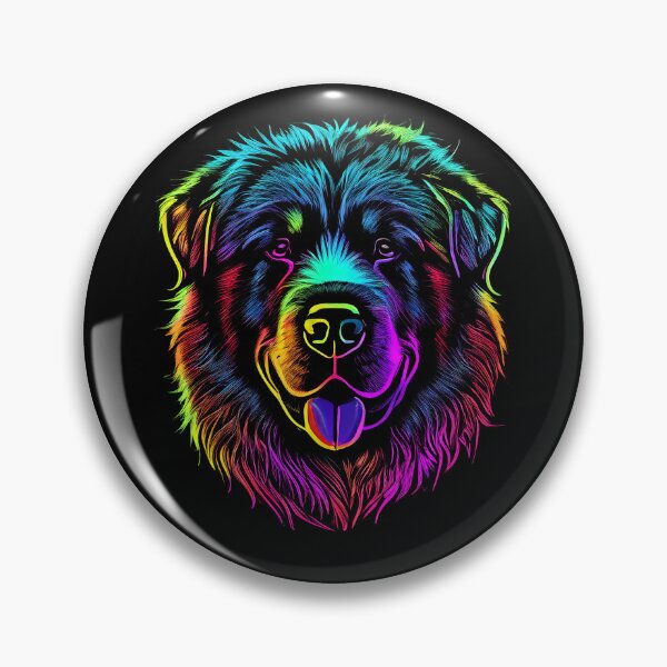 Item preview, Estrela Mountain Dog Colorful Paint Splash designed and sold by rafaeltto.