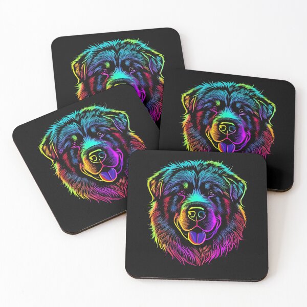 Item preview, Estrela Mountain Dog Colorful Paint Splash designed and sold by rafaeltto.