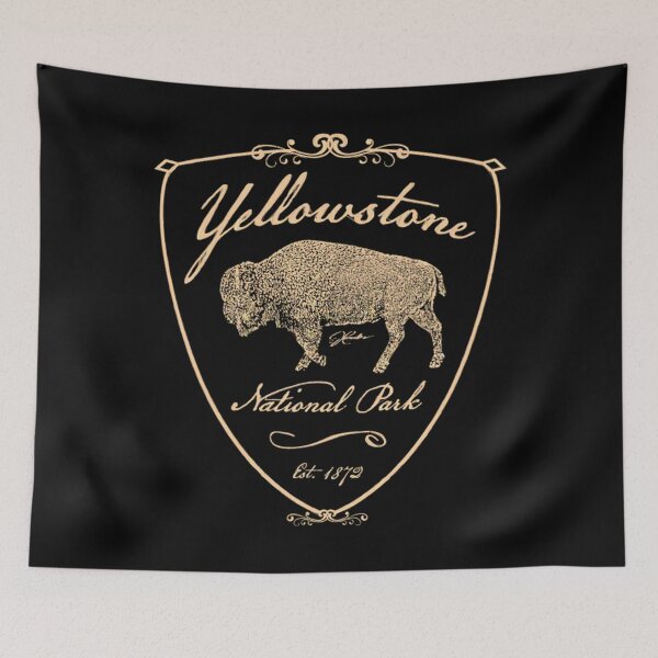 Item preview, Yellowstone National Park Walking Bison Tshirt Funny designed and sold by maurines.