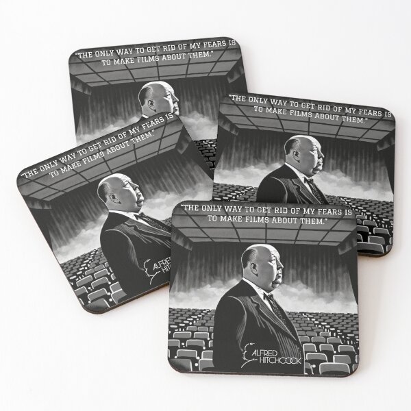 Item preview, Alfred Hitchcock Digital Poster designed and sold by MeowStore21.