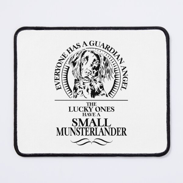 Item preview, Small Munsterlander Guardian Angel Dog Saying designed and sold by dogarts.