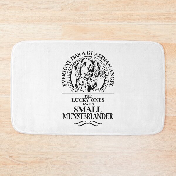 Item preview, Small Munsterlander Guardian Angel Dog Saying designed and sold by dogarts.