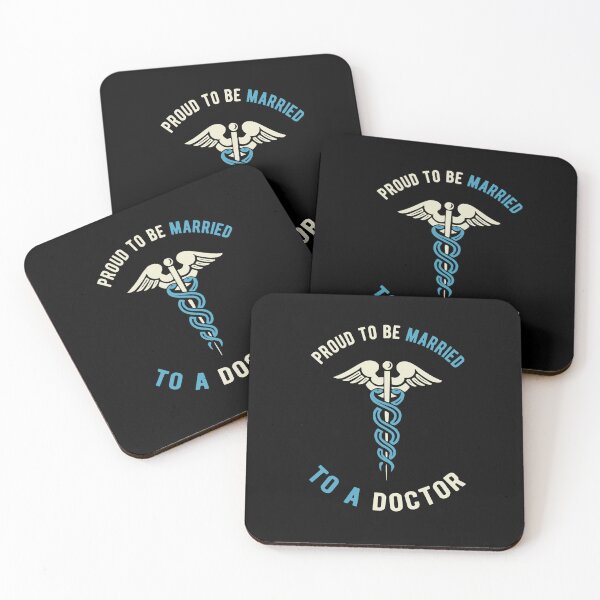 Item preview, Proud to be Married to a Doctor - Dark Shirt designed and sold by CMTees.