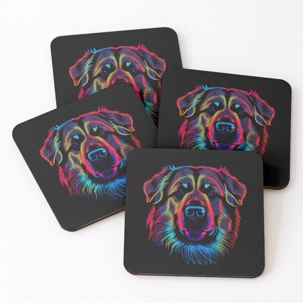 Item preview, Estrela Mountain Dog Colorful Paint Splash designed and sold by rafaeltto.