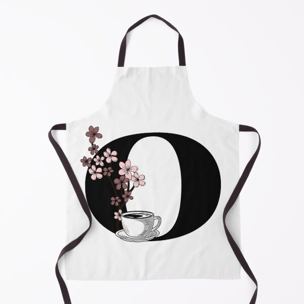 Item preview, Floral Coffee Monogram Letter O designed and sold by Coffee Lifestyle.