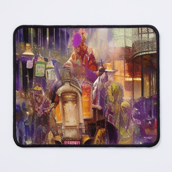 Item preview, Mardi Gras New Orleans Art designed and sold by Places On Earth.