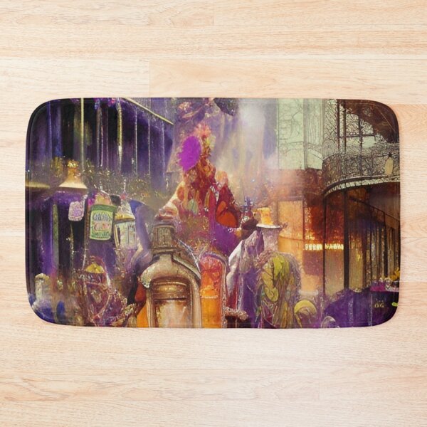 Item preview, Mardi Gras New Orleans Art designed and sold by Places On Earth.