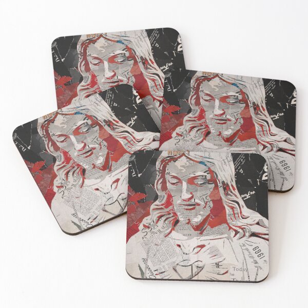 Item preview, paper collage art figure #3 designed and sold by artomazo.