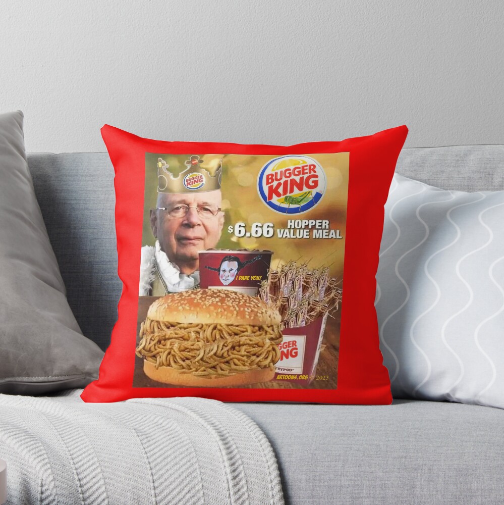 Item preview, Throw Pillow designed and sold by Artoons-org.