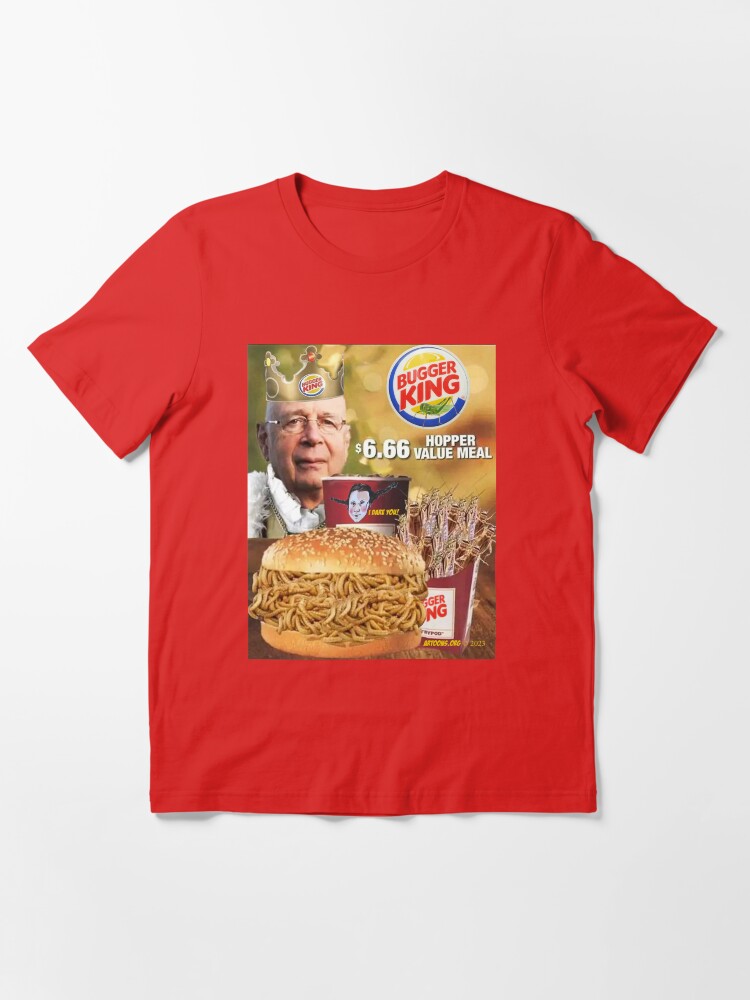 Thumbnail 2 of 7, Essential T-Shirt, The Bugger King designed and sold by Artoons-org.