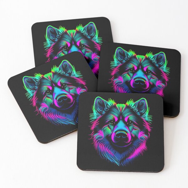 Item preview, Eurasier Dog Colorful Paint Splash designed and sold by rafaeltto.