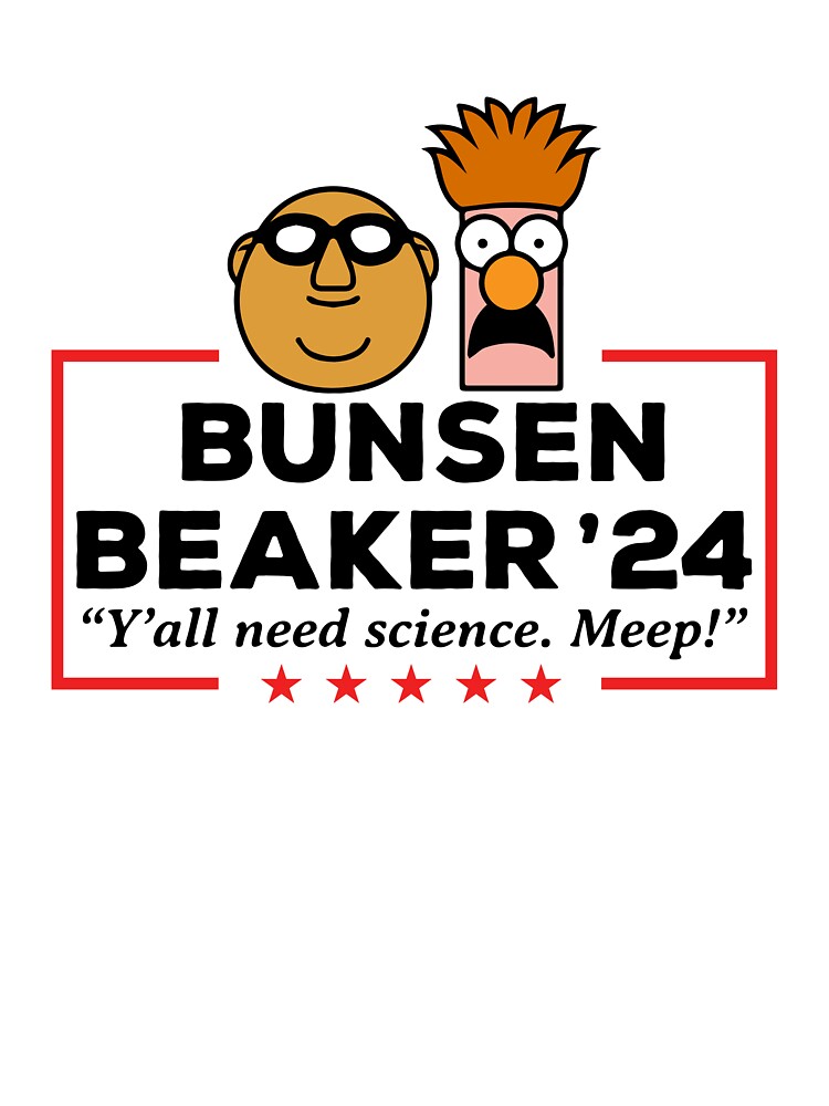 Bunsen And Beaker 2024 - Y'all Need Science. Meep! Kids T-Shirt for Sale  by noormixx