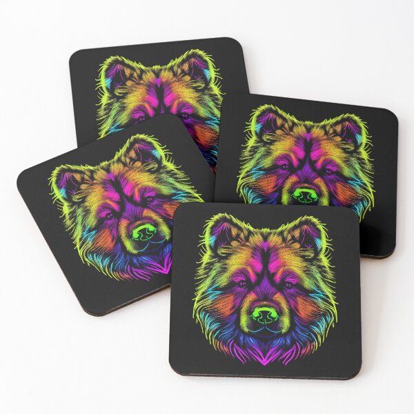 Item preview, Eurasier Dog Colorful Paint Splash designed and sold by rafaeltto.