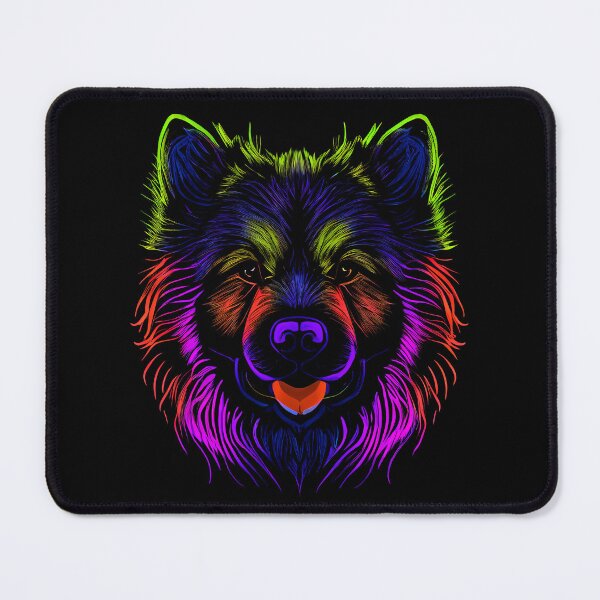 Item preview, Eurasier Dog Colorful Paint Splash designed and sold by rafaeltto.