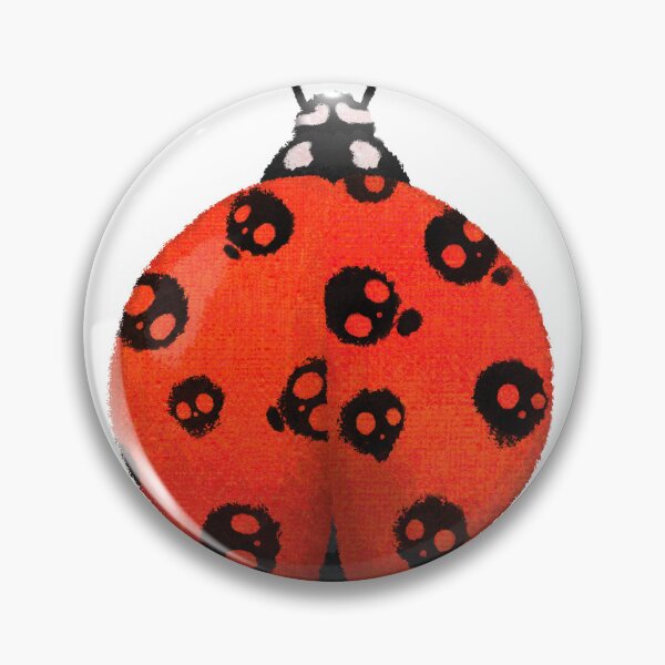 Item preview, Death’s Head Ladybug designed and sold by Surplus Weird.