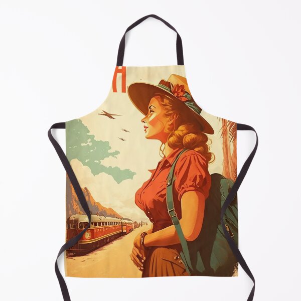 Item preview, Cuba Woman Vintage Travel Art Poster designed and sold by OldTravelArt.