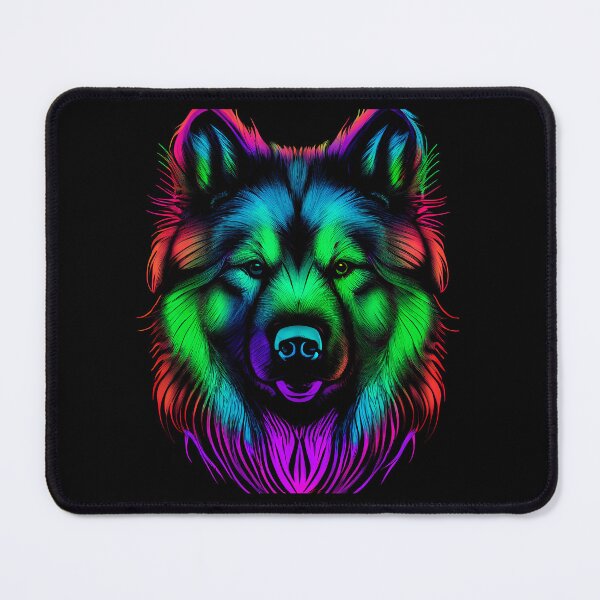 Item preview, Eurasier Dog Colorful Paint Splash designed and sold by rafaeltto.