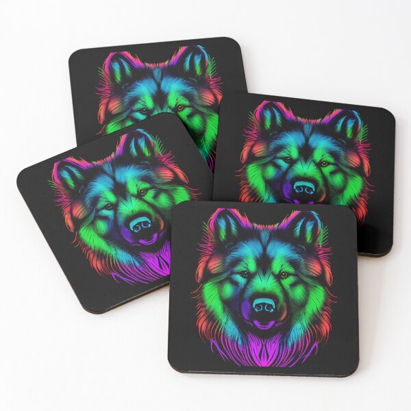 Item preview, Eurasier Dog Colorful Paint Splash designed and sold by rafaeltto.