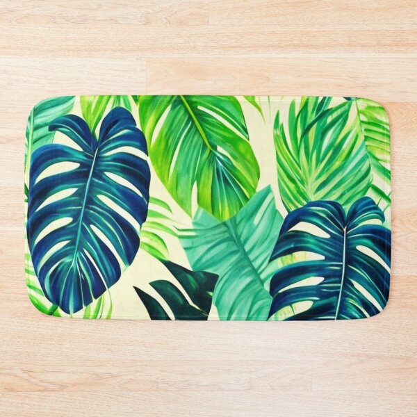 Item preview, Monstera and banana leaves Exotic jungle leaves designed and sold by Ascooepics.