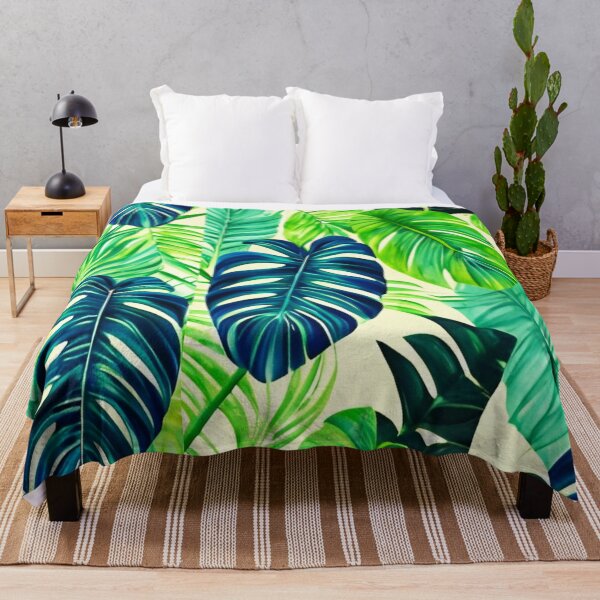 Item preview, Monstera and banana leaves Exotic jungle leaves designed and sold by Ascooepics.