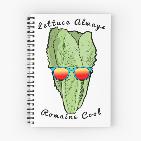 Item preview, Lettuce Always Romaine Cool (cyan) designed and sold by toolongdidntdraw.