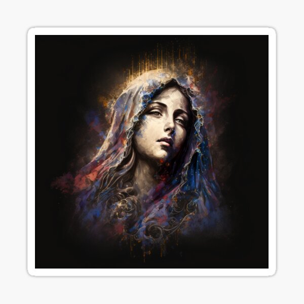 Virgin Mary Sticker