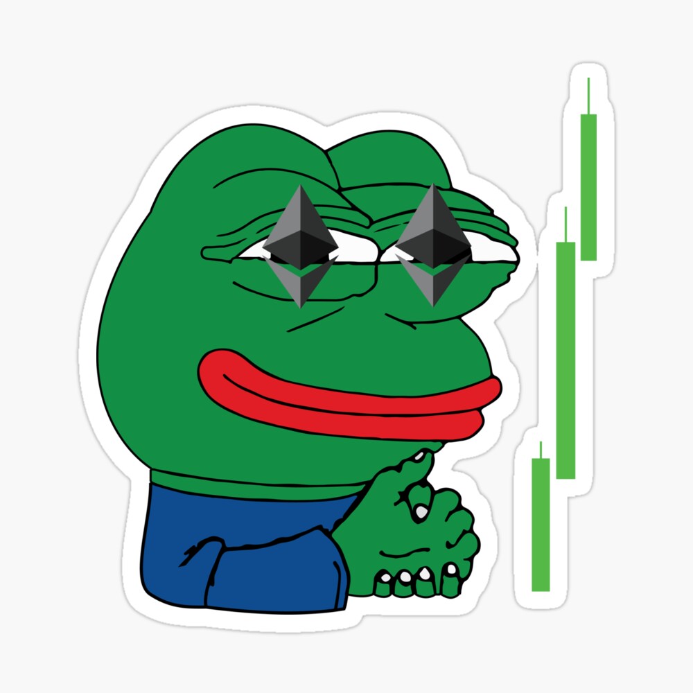 Ethereum Crypto Frog Meme Sell Signal ETH