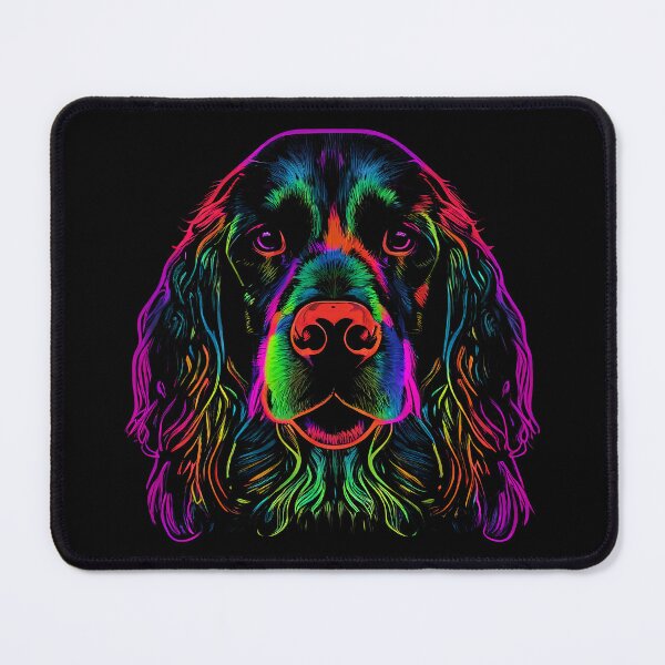 Item preview, Field Spaniel Dog Colorful Paint Splash designed and sold by rafaeltto.