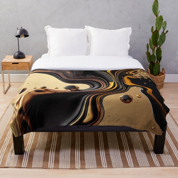 Item preview, Colorful Abstract fluid art  Luxurious Metallic Ink Art,Flowing Abstract Painting Art,Alcohol Ink designed and sold by Dear--moon.