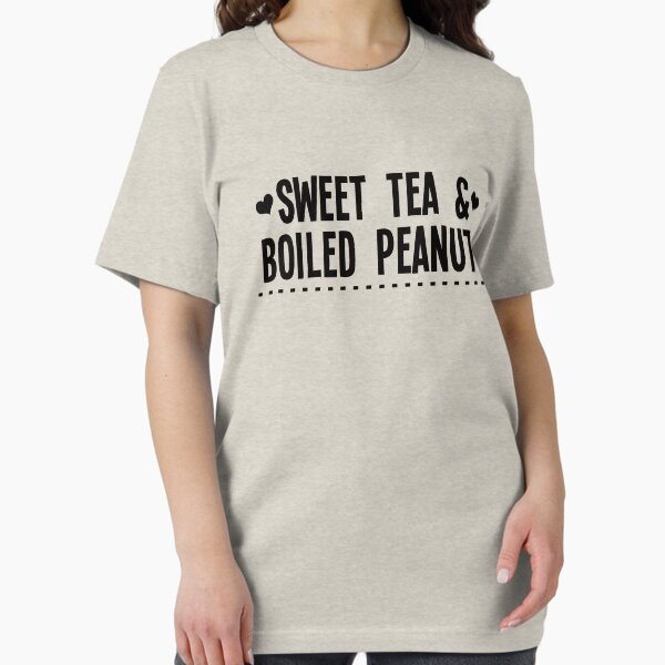 Item preview, Sweet Tea and Boiled Peanuts T shirt designed and sold by Mill8ion.