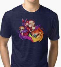Camiseta de tejido mixto Xayah y Rakan verdadero amor