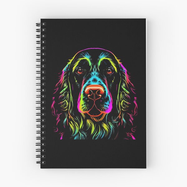 Item preview, Field Spaniel Dog Colorful Paint Splash designed and sold by rafaeltto.