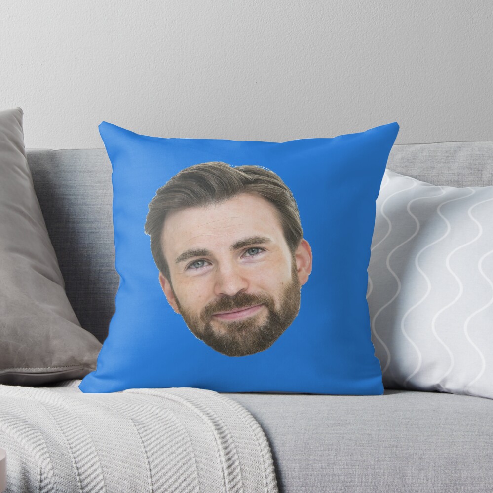 chris evans plush pillow