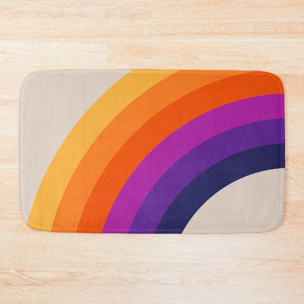 Item preview, Colorful retro style rainbow art designed and sold by BattaAnastasia.