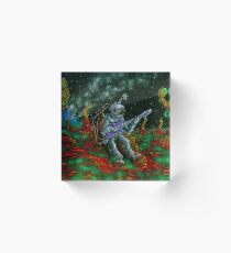MUSIC IS HIS OXYGEN! Acrylic Block