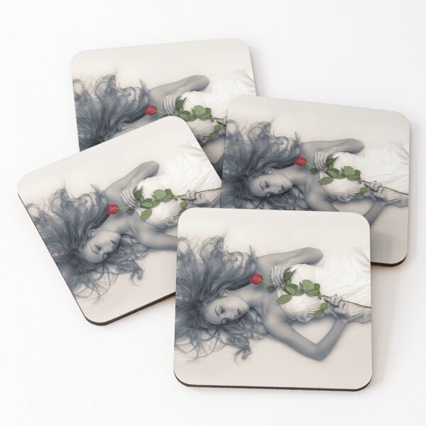 Item preview, Lady with red rose art designed and sold by Product  Stella.